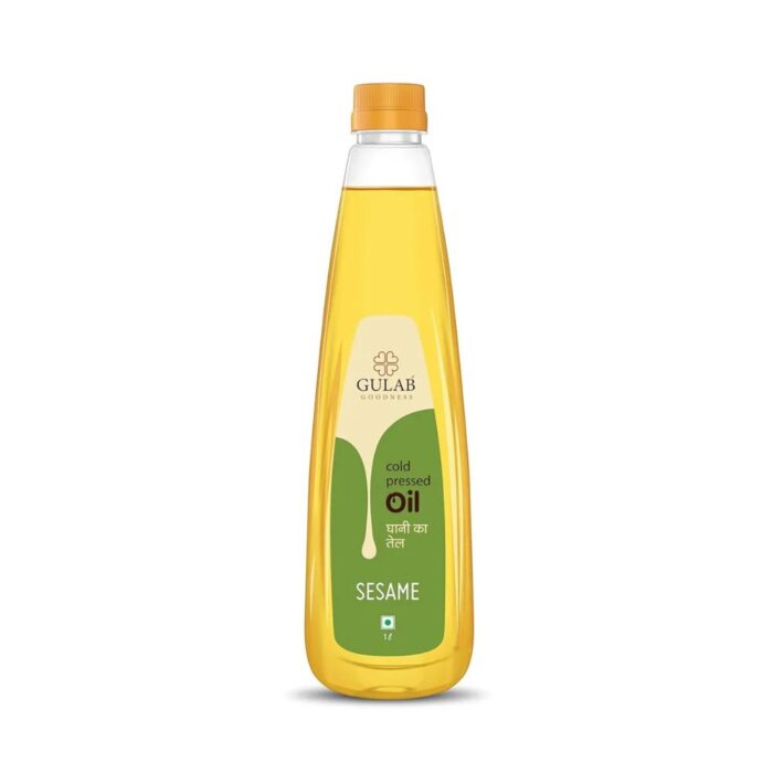 Gulab Cold Pressed Sesame Oil Bottle - Image 1