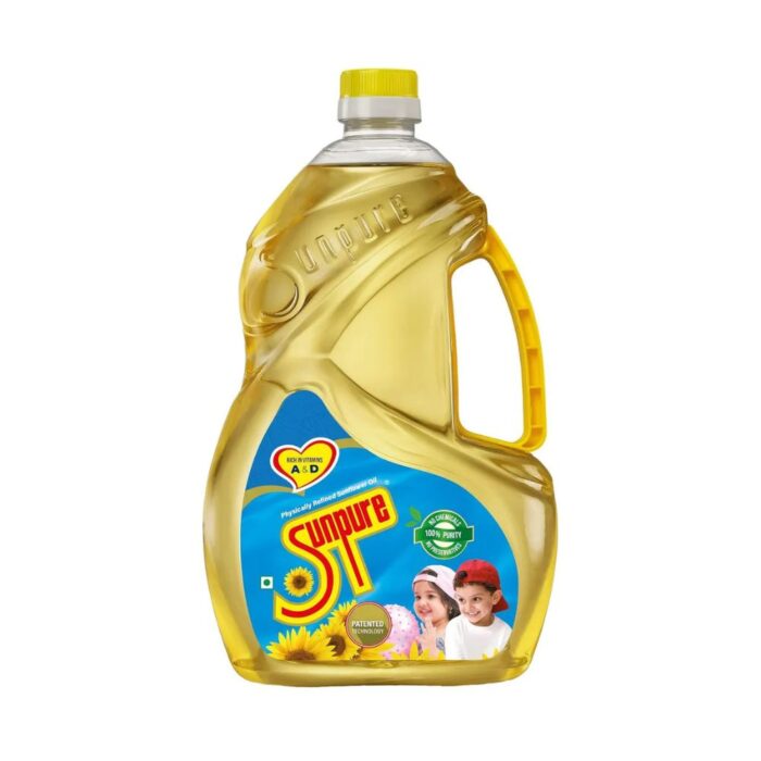 Sunpure Sunflower Oil - Bottle - Image 1